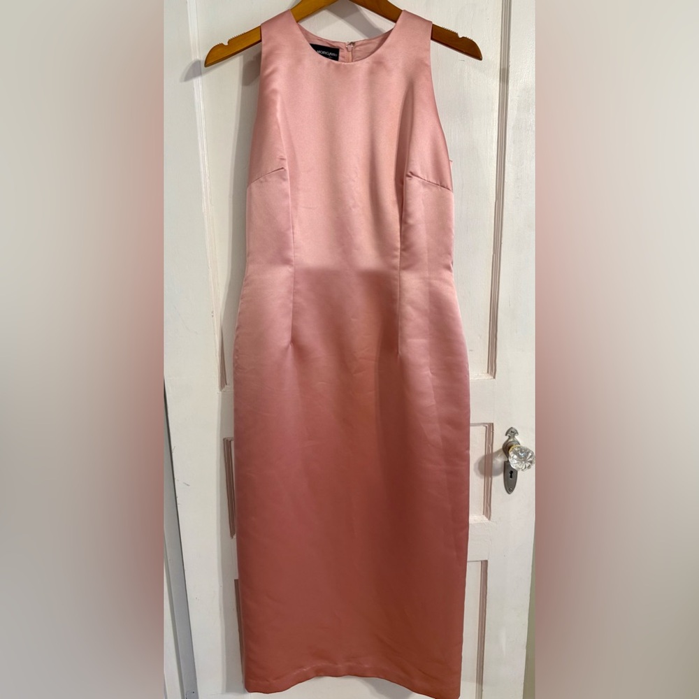 Donna Morgan | Satin Button Dress